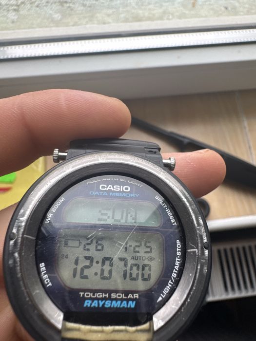 Casio G-Shock Raysman DW-9300 Tough Solar, original, funcțional.