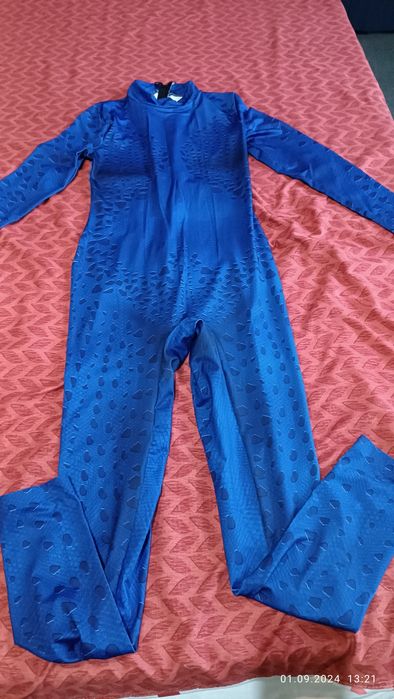 Costum dama Halloween Mistique, masca Halloween, bal mascat