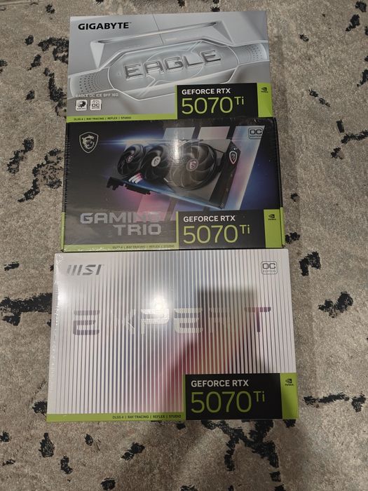 Gigabyte , Msi Rtx 5070Ti