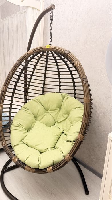 Кресло-качели плетенная мебель для дома и двора