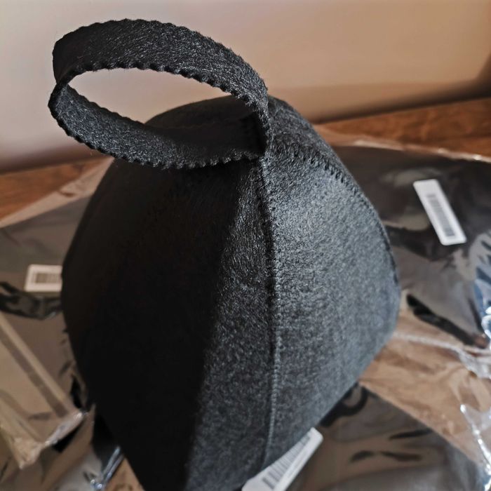 ПРОМОЦИЯ! Вълнена шапка за сауна и парна баня