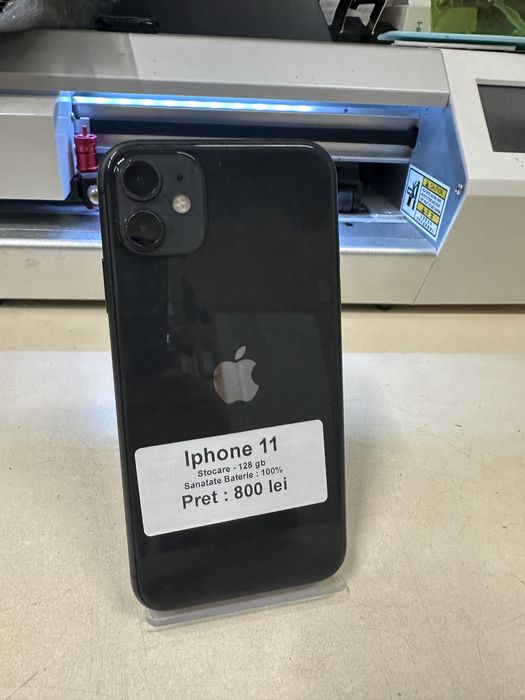 Iphone 11 / 128 gb / 100% baterie / folie sticla cadou