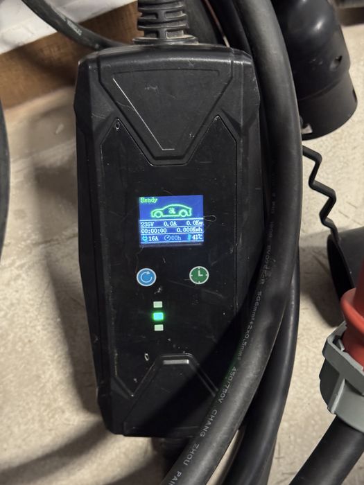 22 кВт Портативно Зарядно 5м Електромобил Мобилна Станция С ДЕФЕКТ