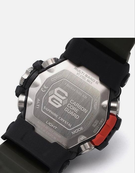 Casio G-SHOCK GWG-2000-1A3JF CARBON MUDMASTER Radio Tough Solar