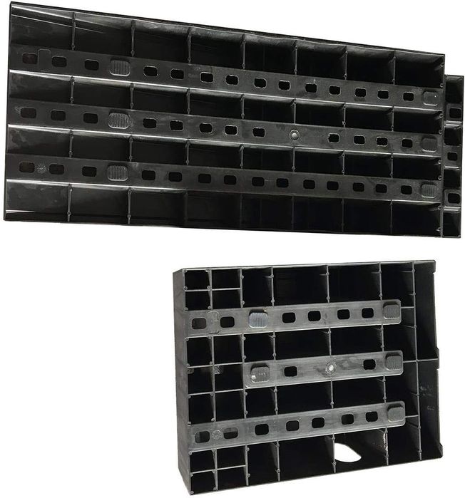 Разглобяема автомобилна рампа 3 тона, пластмаса 130x 38x 21 см