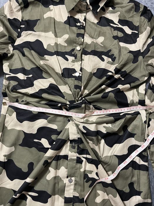 Rochie verde militar