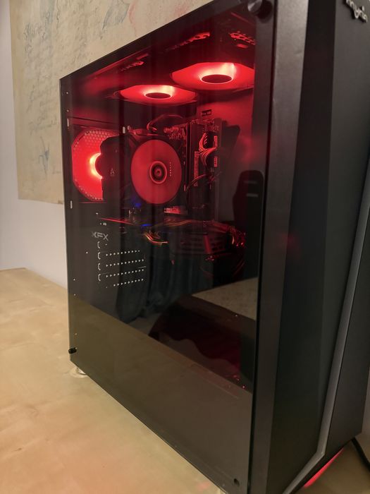 PC Gaming i3 10100F + RX 580 xfx 4GB – ssd NVMe – Cooler Nou