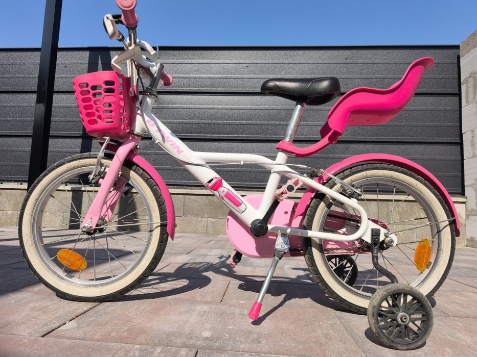 Bicicletă  B'twin 4 - 6 ani " bike 500 Docto girls