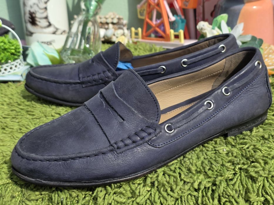 Navy boot дамски мокасини от кожа N40