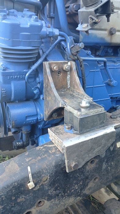 Установка двигателя  на камаз вичай