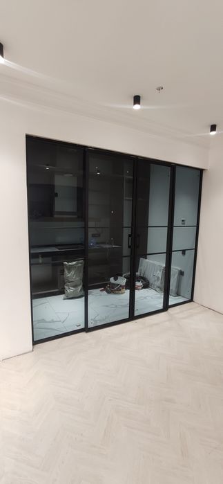 Лофт двери,  гармошка, купе, двери раздвижные