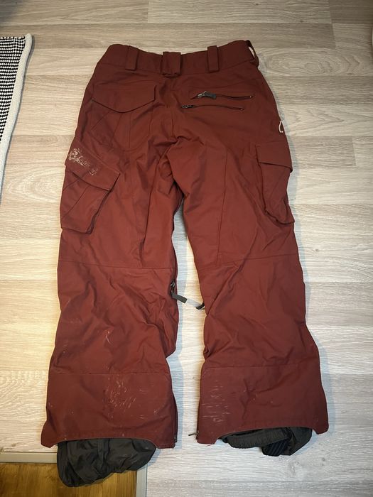 Pantaloni de ski Burton Ronin baggy style,Marimea M, culoare visinie