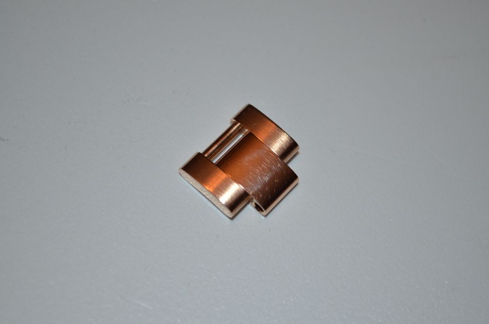 ZA AUR ROZ 18K ROLEX de DAMA - Link - 14mm - Model bratara OYSTER !