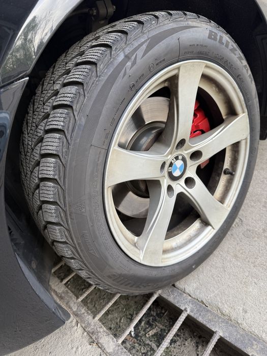 Jante bmw 17 cu cauciucuri iarna 225/50/17