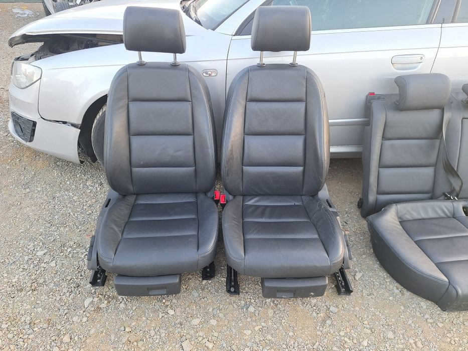 Interior piele Audi A6 C6 break piele full electric,încălzire scaune