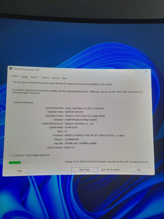 Pc gaming i5-7500