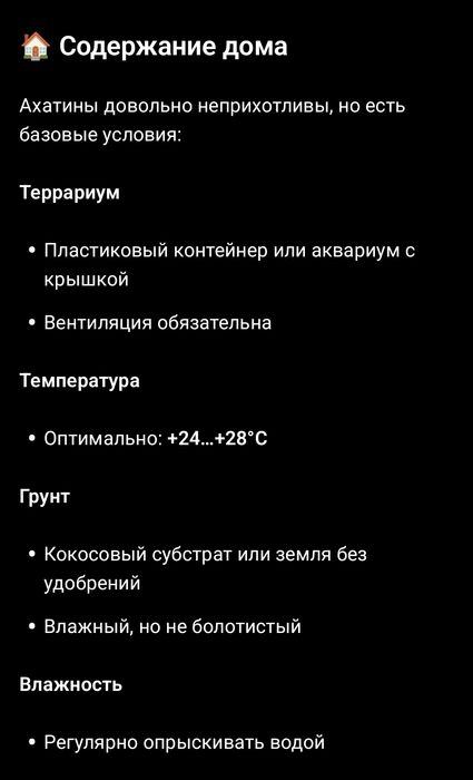 Улитки Ахатин  детёныши
