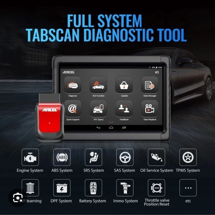 Продам автодиагностику Ancel x6