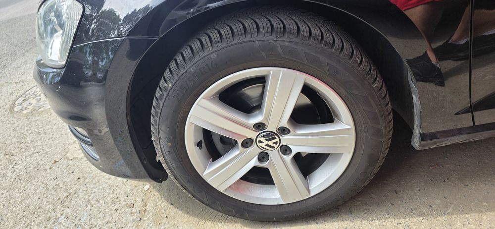 Джанти 5×112  с чисто нови всесезонни гуми 205 55 16  VW,Ауди, Шкода, Сеат