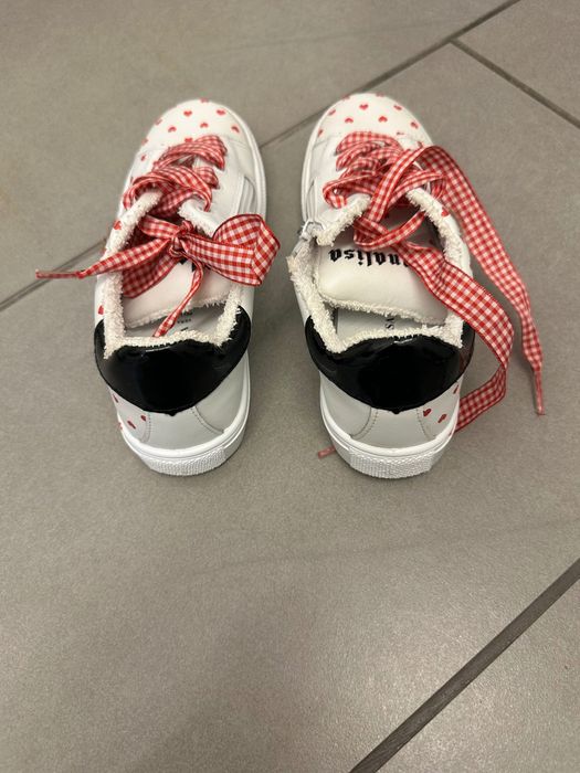 Детски спортни обувки на Мона Лиза за момиче от естествена кожа