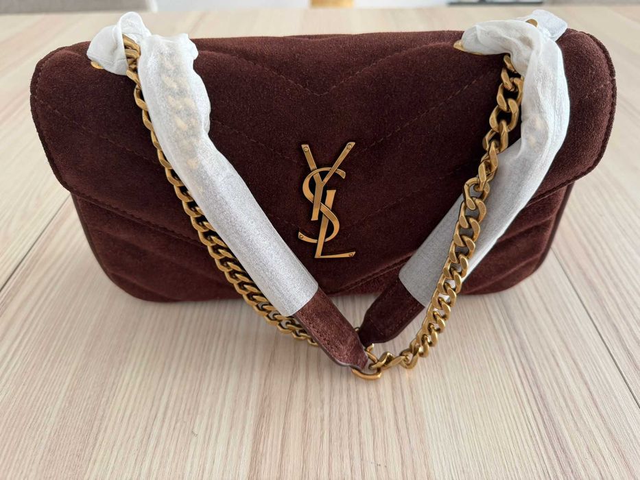 Geanta noua cu eticheta YSL piele naturala