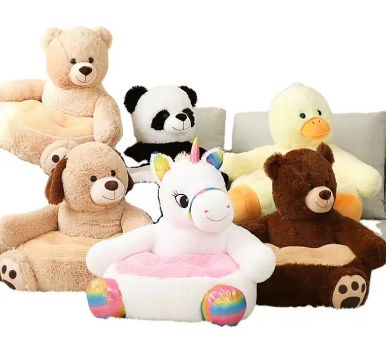 Плюшен детски фотьойл