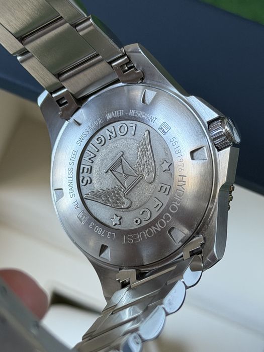 Оригинален унисекс автоматичен часовник Longines HydroConquest 39mm
