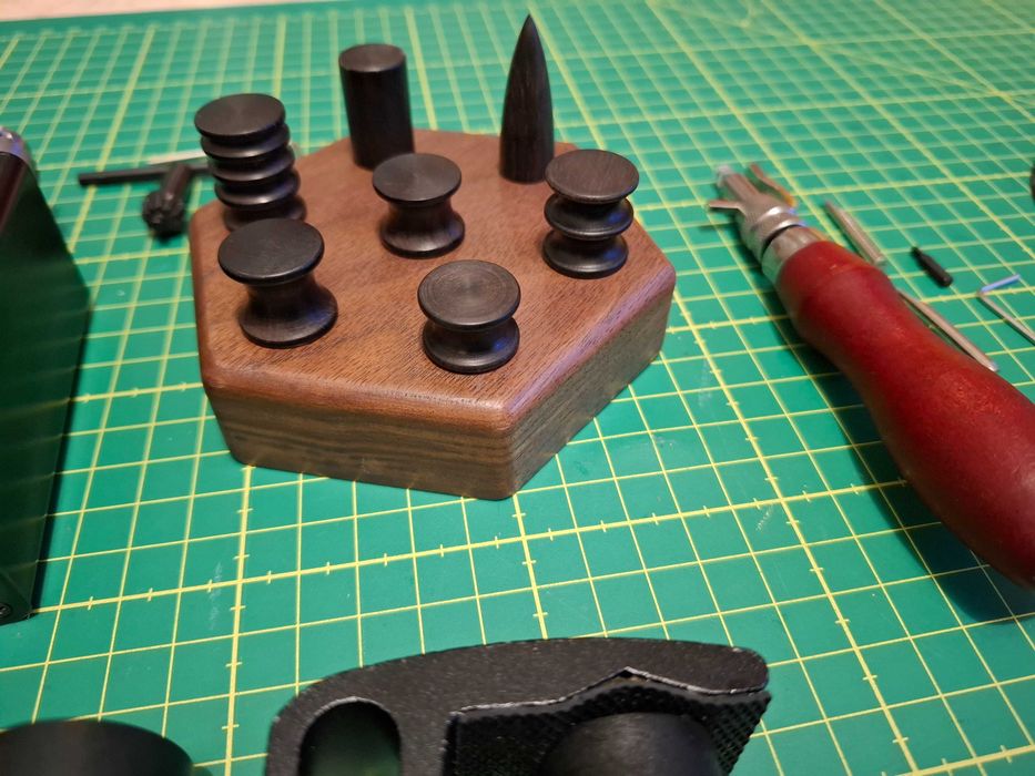 Set profesional burnisher electric pielarie, curele, piele + unelte