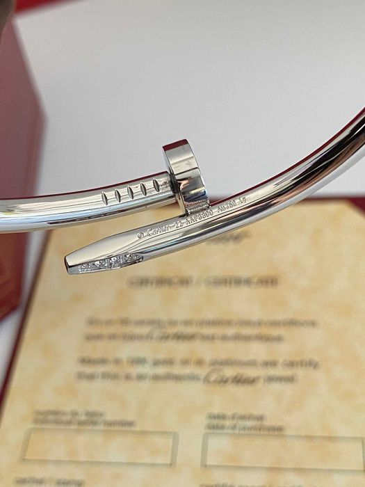 Brățară Cartier Cui 22 White Gold 18K Diamond