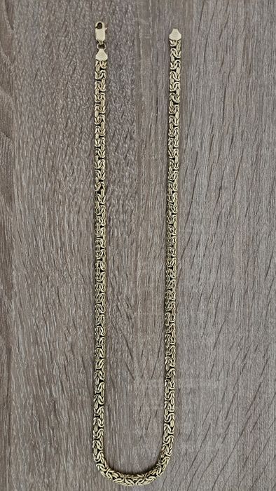 Set Aur 14K Bărbătesc masiv - Model Bizantin / Regal
