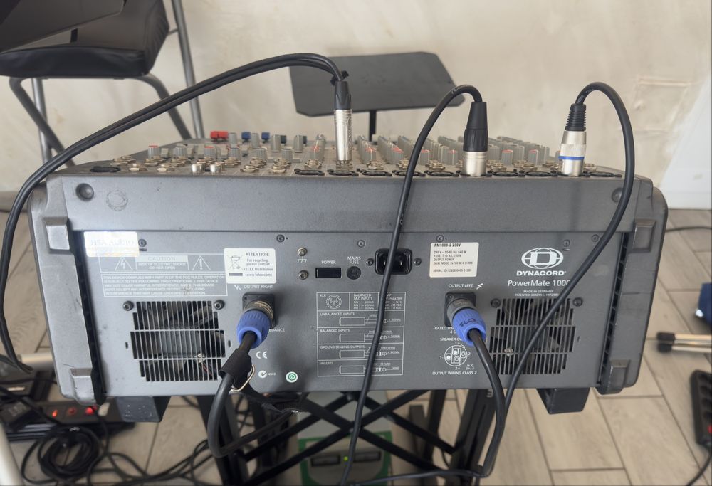 Powermate-2 Dynacord 2x700 w Original made in Germany