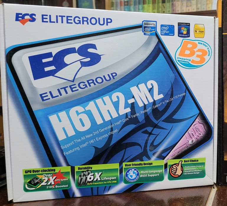 CORE I3 2100/ECS H61/ZOTAC GTS 450