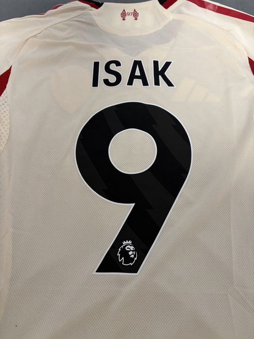 tricou fotbal jersey Liverpool Isak 9 25/26