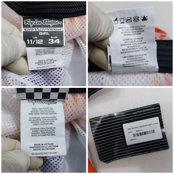 Pantaloni Noi racing, motocross, Troy Lee Designs Voodoo MX, Enduro 34