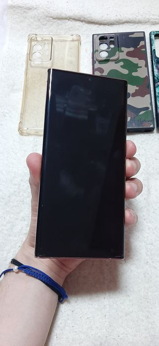 Samsung note 20 ultra 12/256 gb gold mystic bronze ca NOU huse incarca