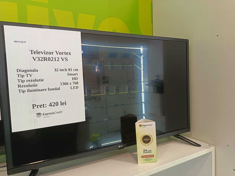 (AG41) Televizor Vortex V32R0212 VS b6512 Garantie 2 ani Ridicare din agentie