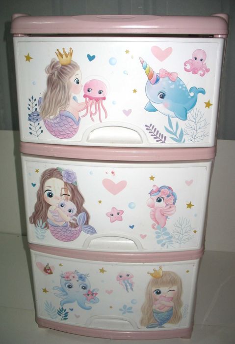 Комод детский пластиковый