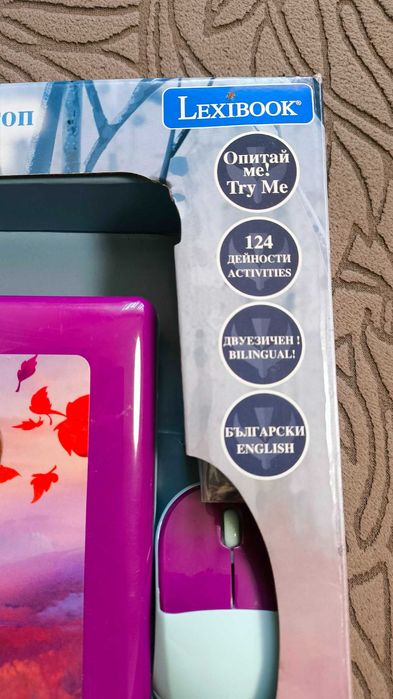 Образователен двуезичен лаптоп Замръзналото кралство