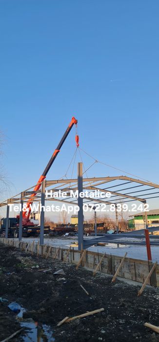 Vand hala metalica 12x35 structura panouri sandwich si alte dimensiuni