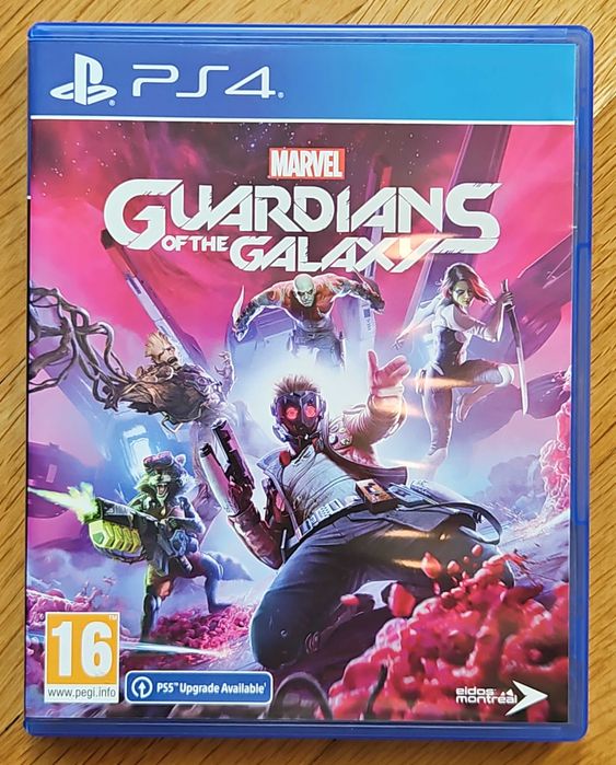 Guardians Of The Galaxy PS4 Playstation PS5 Плейстейшън Диск Marvel PS