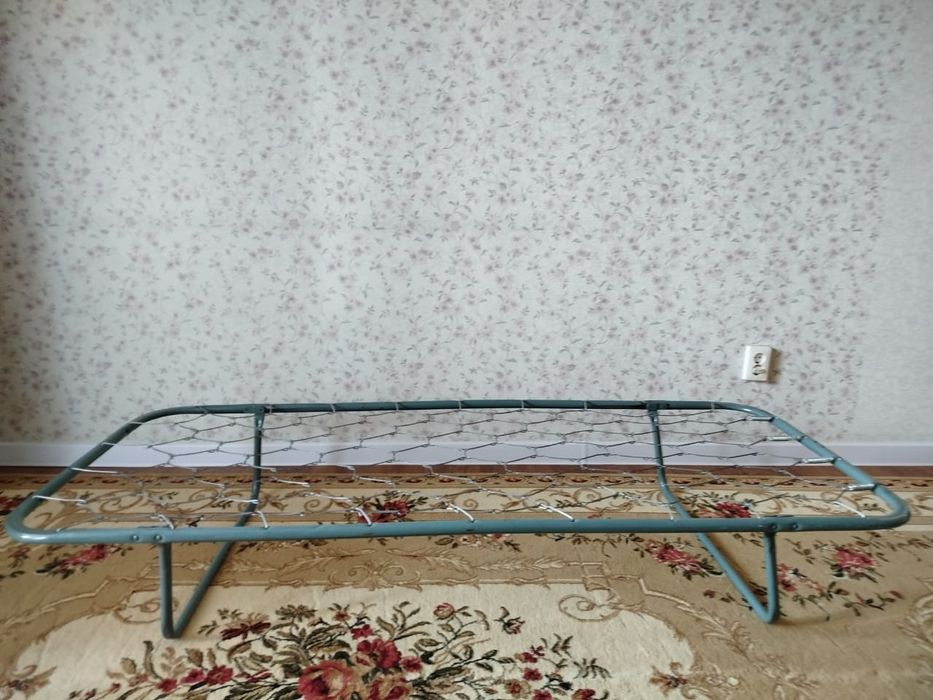 Раскладушка железная