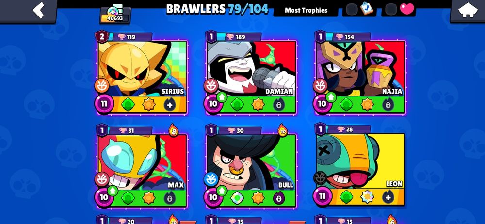 Продам аккаунт от бравла / brawl stars