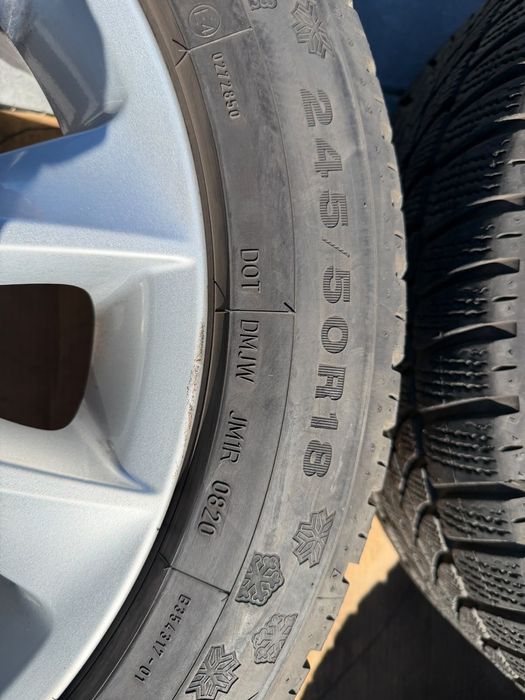 Jante BMW X3 X4 18 F25 F26 anvelope iarna DOT2020
