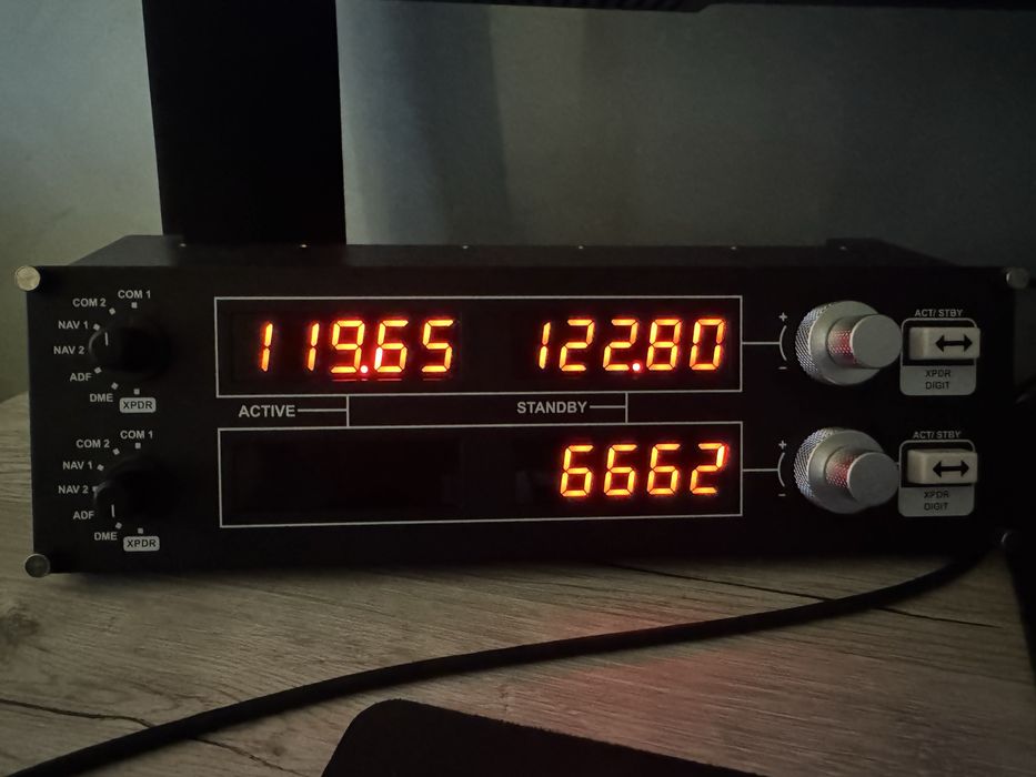 Logitech/Saitek Flight Radio Panel for Flight Simulator