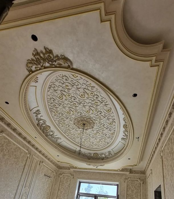 Геписавой лепка тияага карниз махсулотлари