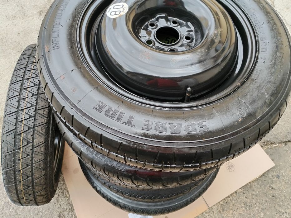 Roată Rezervă Slim Subțire Originală Nissan X-Trail Qashqai  Kadjar
