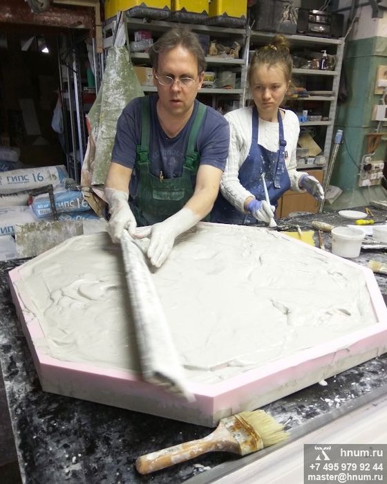 Гипсовая лепка научу