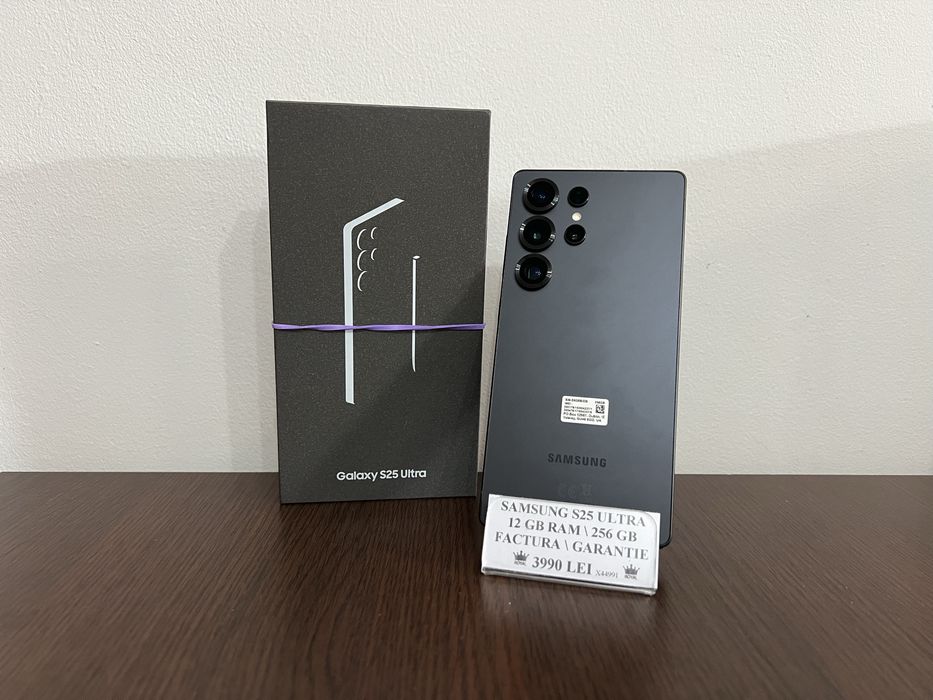 Amanet Royal CB : Samsung S25 Ultra Nou \ Factura