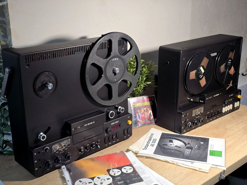 Magnetofon BRAUN ASC AS-5004, 3head, vintage hi-fi audio