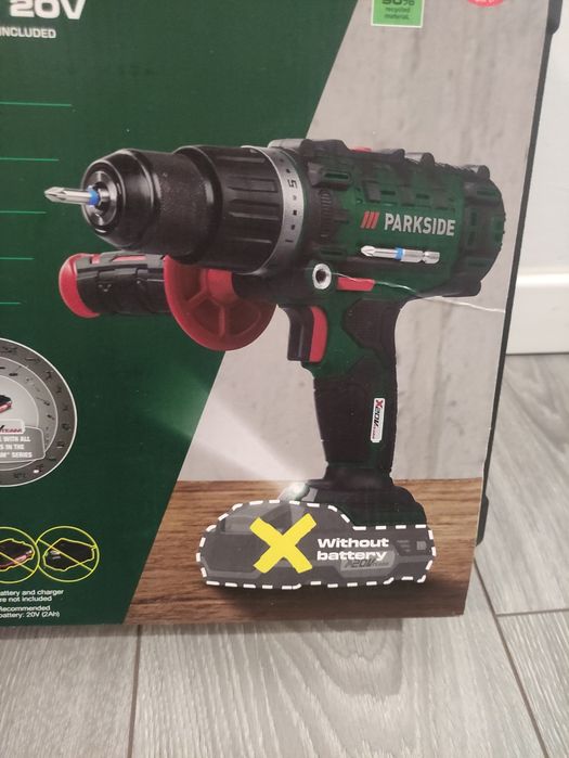 Bormasina cu percutie 3 in 1 Parkside pe acumulator de 20 V